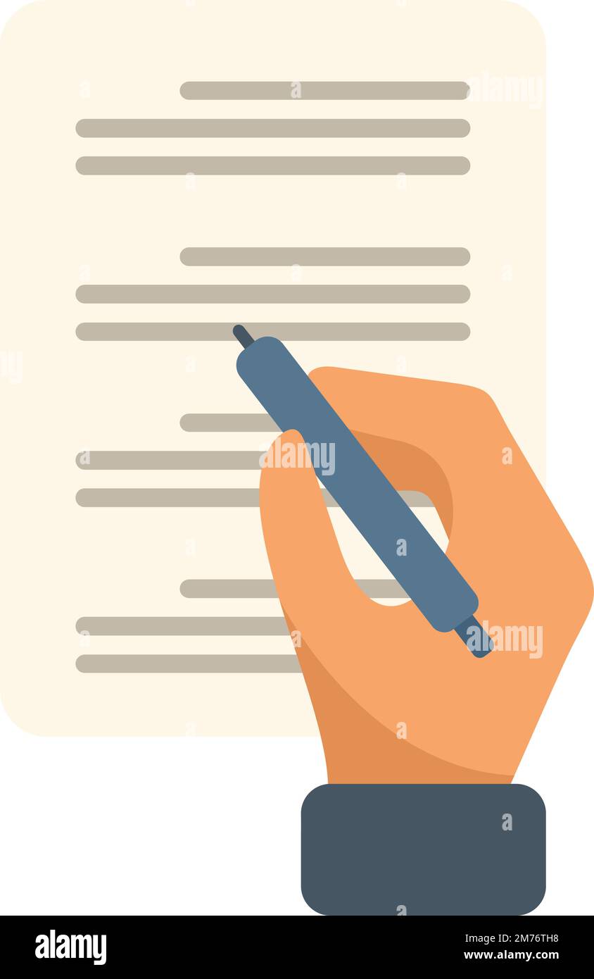 Mark answer icon flat vector. Test exam. Education online isolated ...