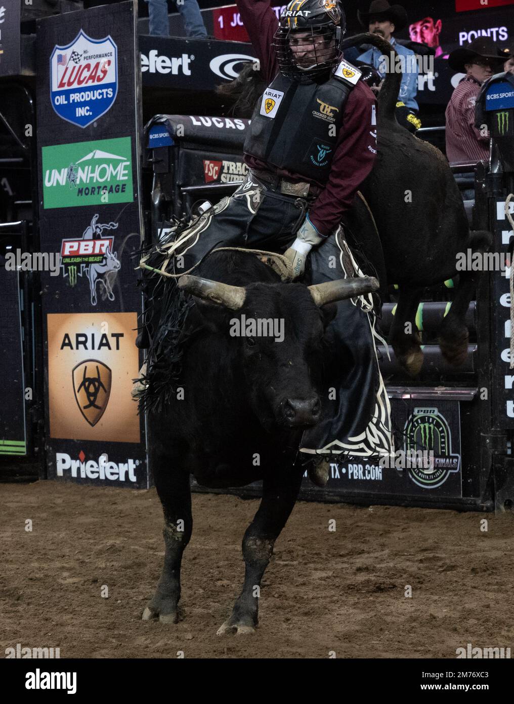 New York, New York, USA. 7th Jan, 2023. Professional bull rider DANIEL