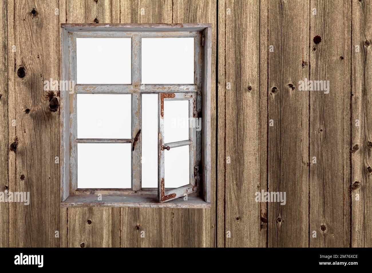 Fensterblick nach aussen Stock Photo