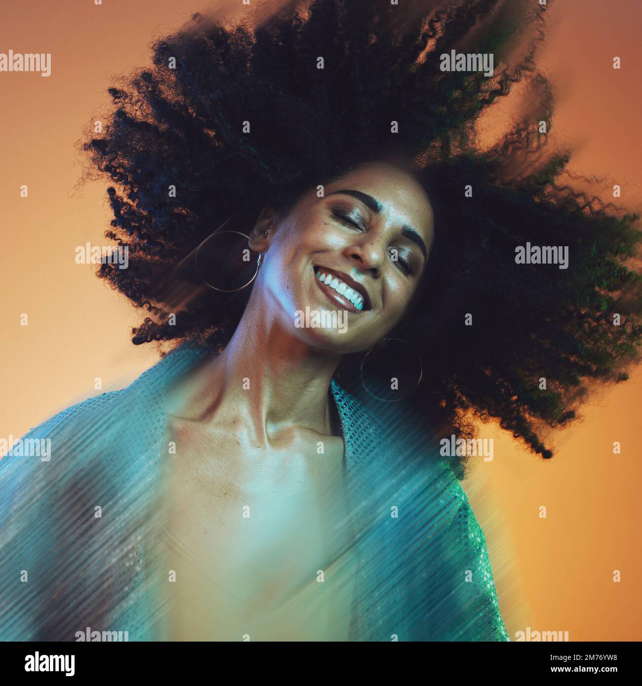 Hair movement, beauty and face of black woman with afro in studio for hair care, beauty products and wellness. Creative art, hair salon and happy Stock Photo - Alamy Hair movement, beauty and face of black woman with afro in studio for hair care, beauty products and wellness. Creative art, hair salon and happy Stock Photo - Alamy