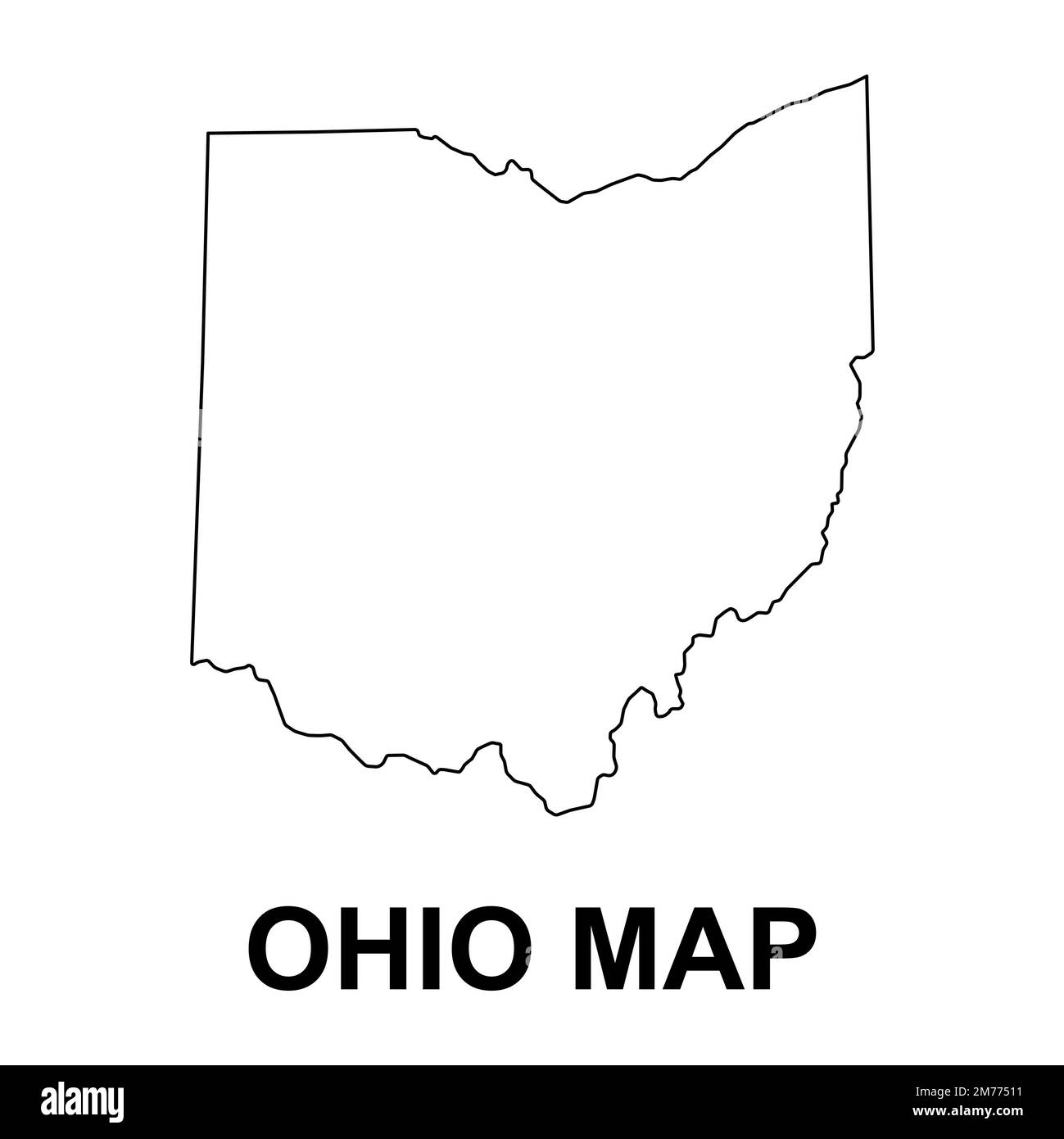 Ohio Vector Art