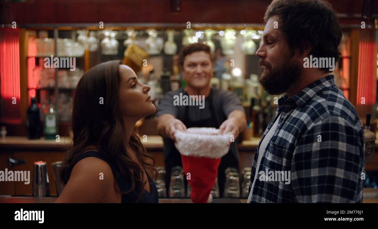 MELISSA FUMERO and LUKA JONES in BAR FIGHT! (2022), directed by JIM MAHONEY. Credit: Ingenious Media / Particular Crowd / Album Stock Photo