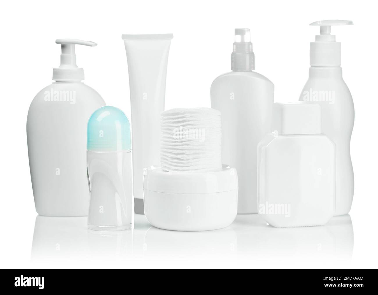 collection of toilet articles Stock Photo Alamy