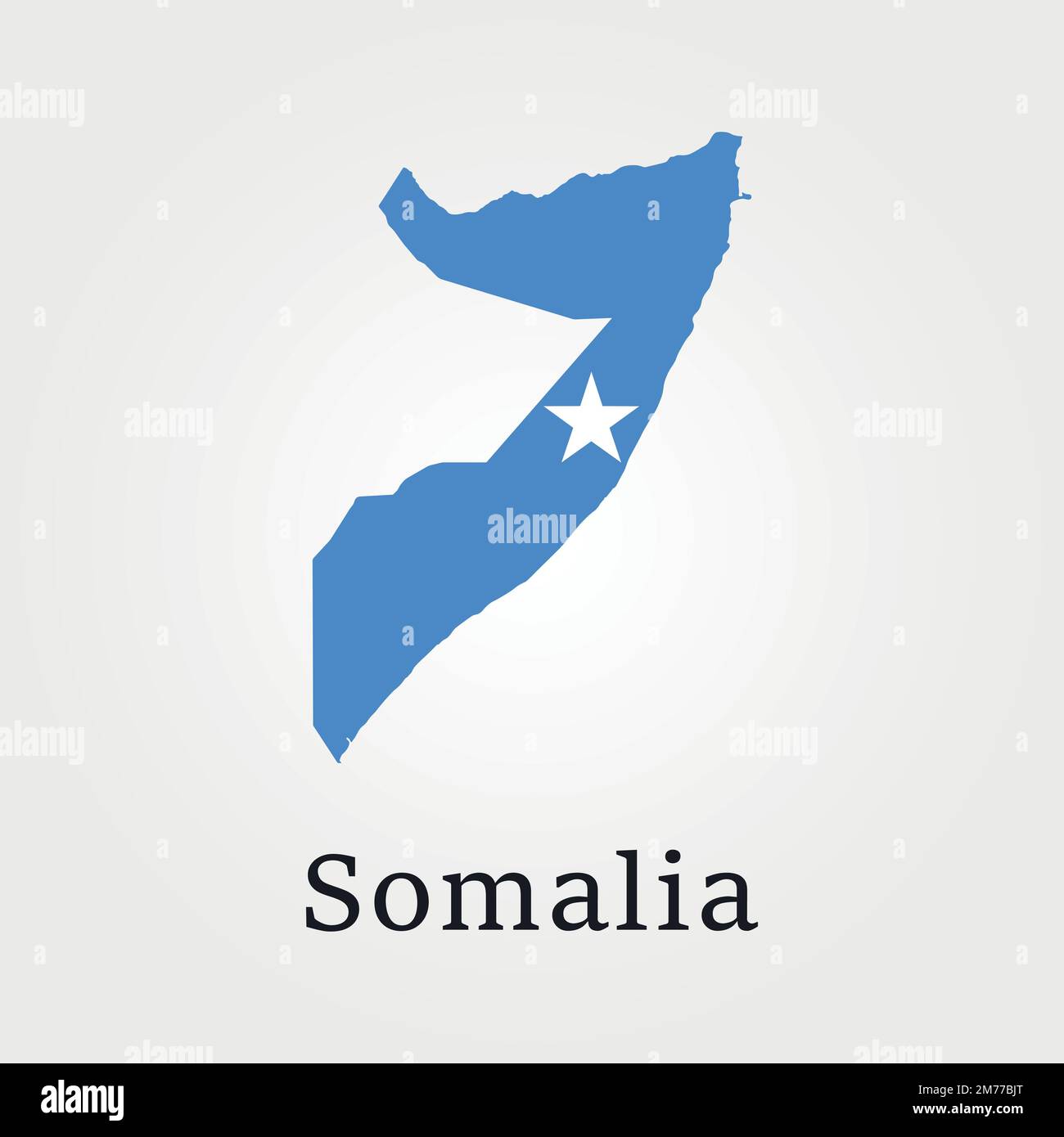 somalia map. vector map of african countries Stock Vector Image & Art