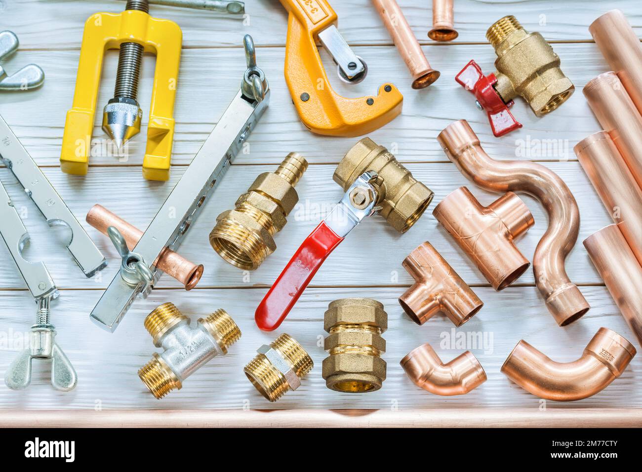 plumbing tools copper pipes pipe cutter fittings valwes flaring clamps