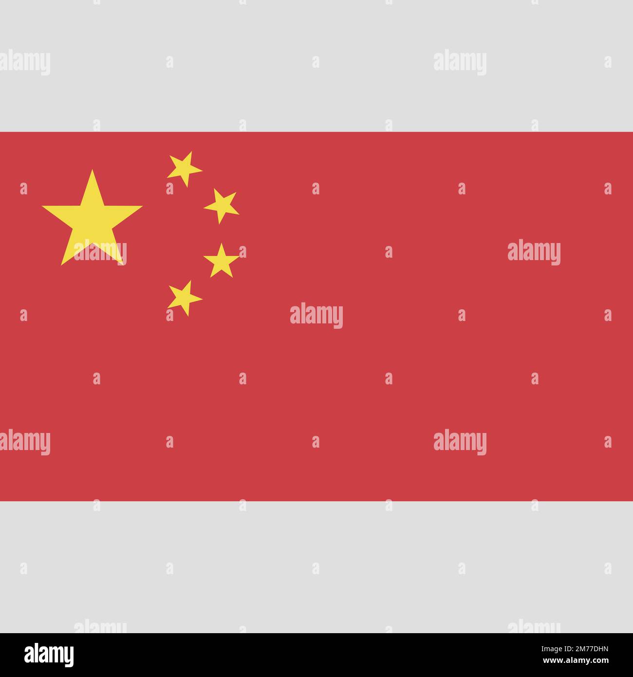 Vector Illustration of the flag of China Stock Vector Image & Art - Alamy