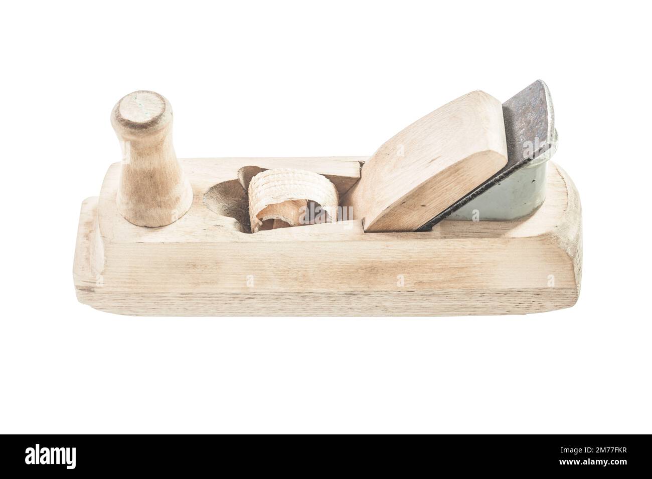 Shaving plane isolated on white Stock Photo - Alamy