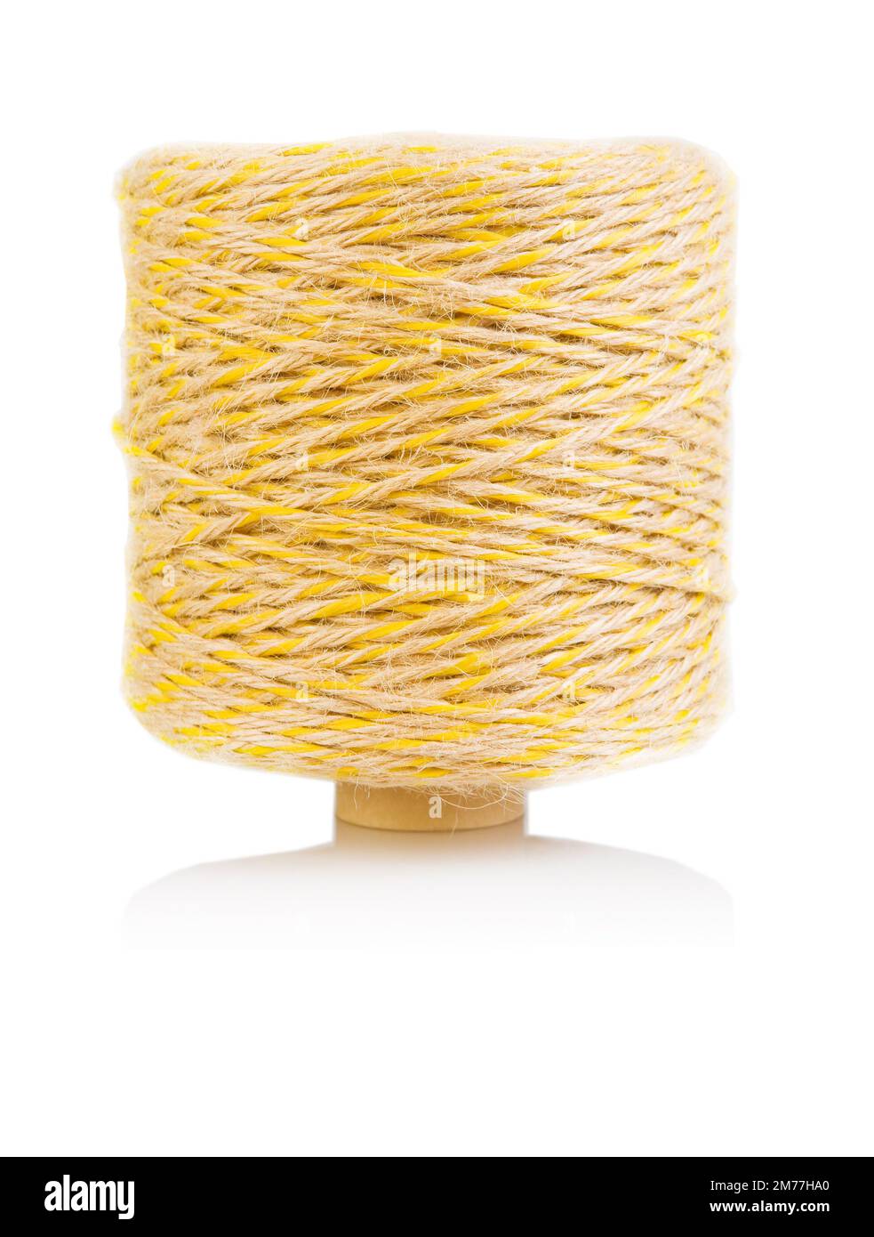 twisted yellow string Stock Photo - Alamy