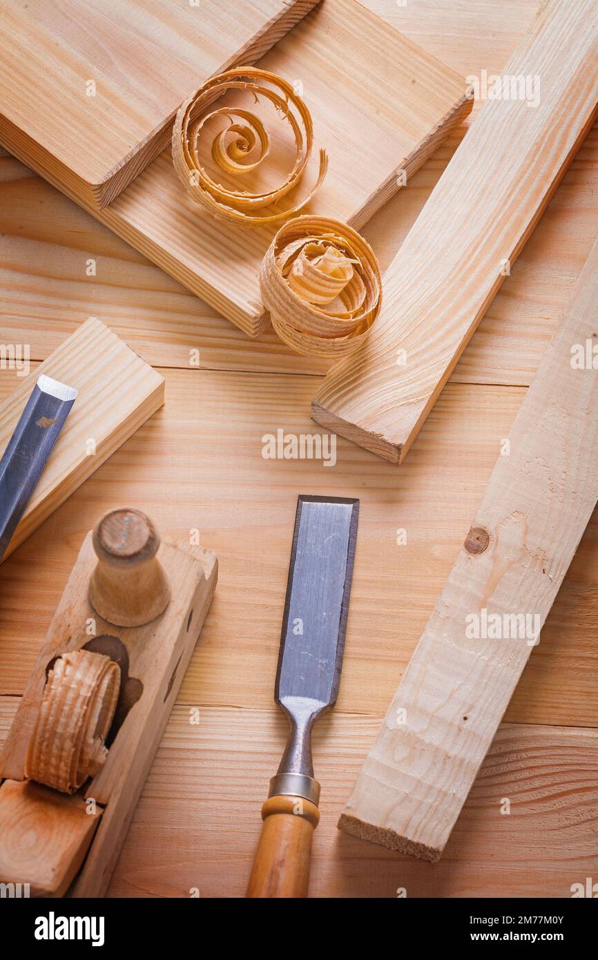 Closeup Chisel Carpentry Joinery Hand Cutting Stock Photo 2195172735