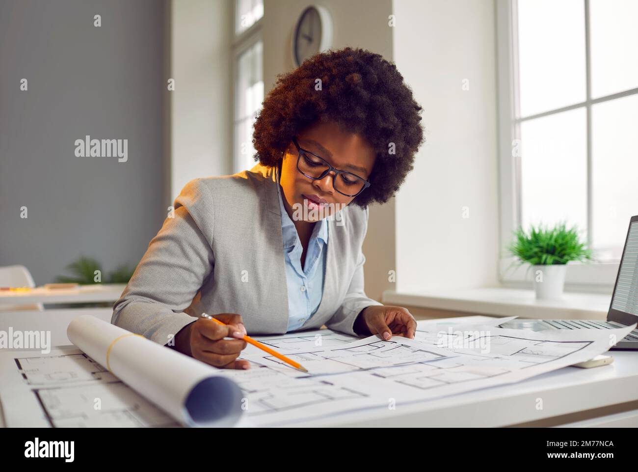 Architect At Computer