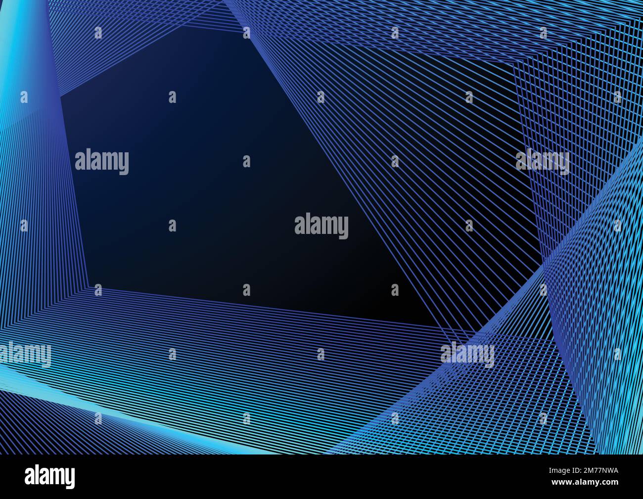 Minimal geometric background. Dynamic shapes composition Stock Vector