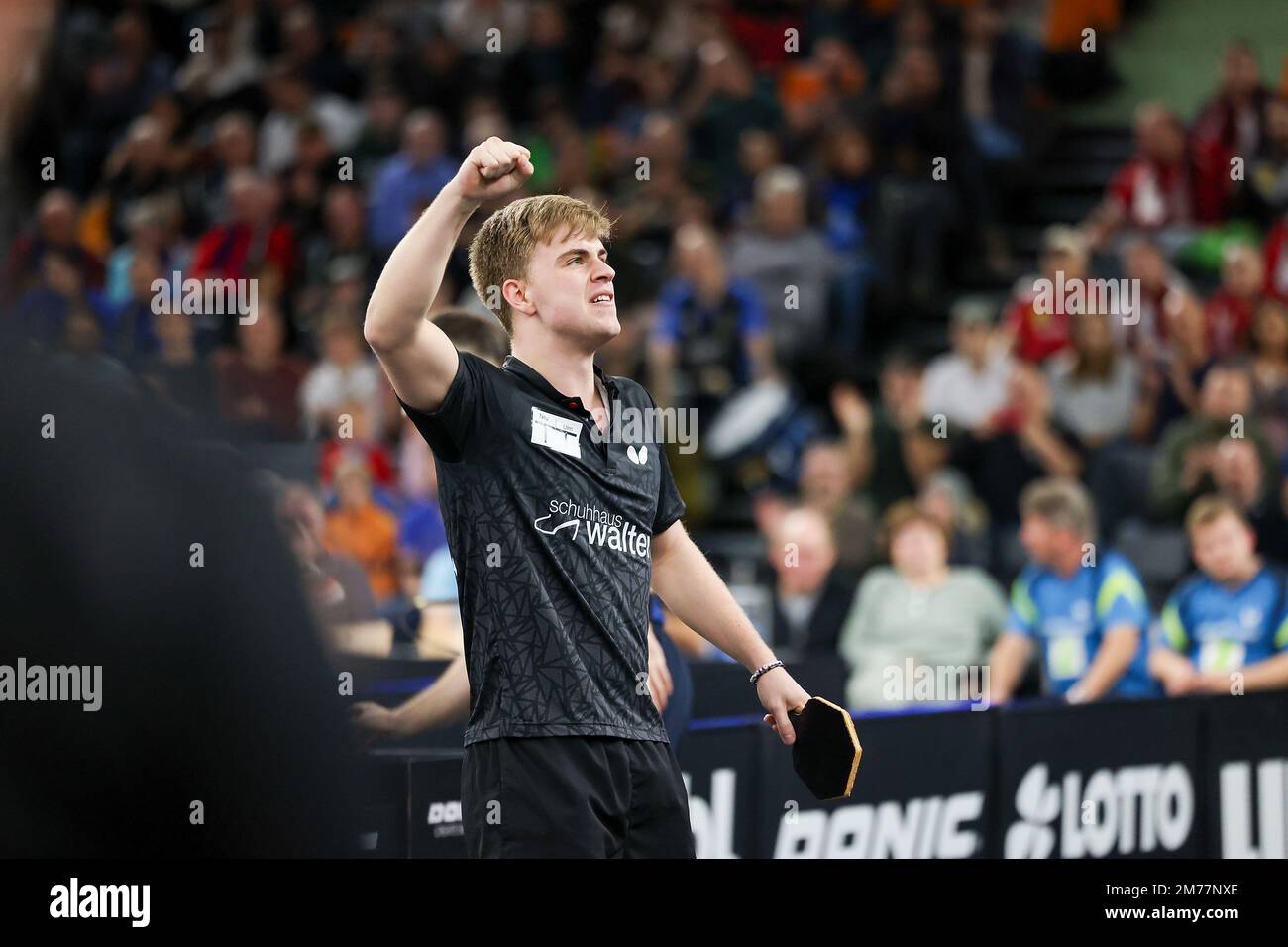 Neu Ulm, Germany. 08th Jan, 2023. Table Tennis Cup, Men, Final Four at