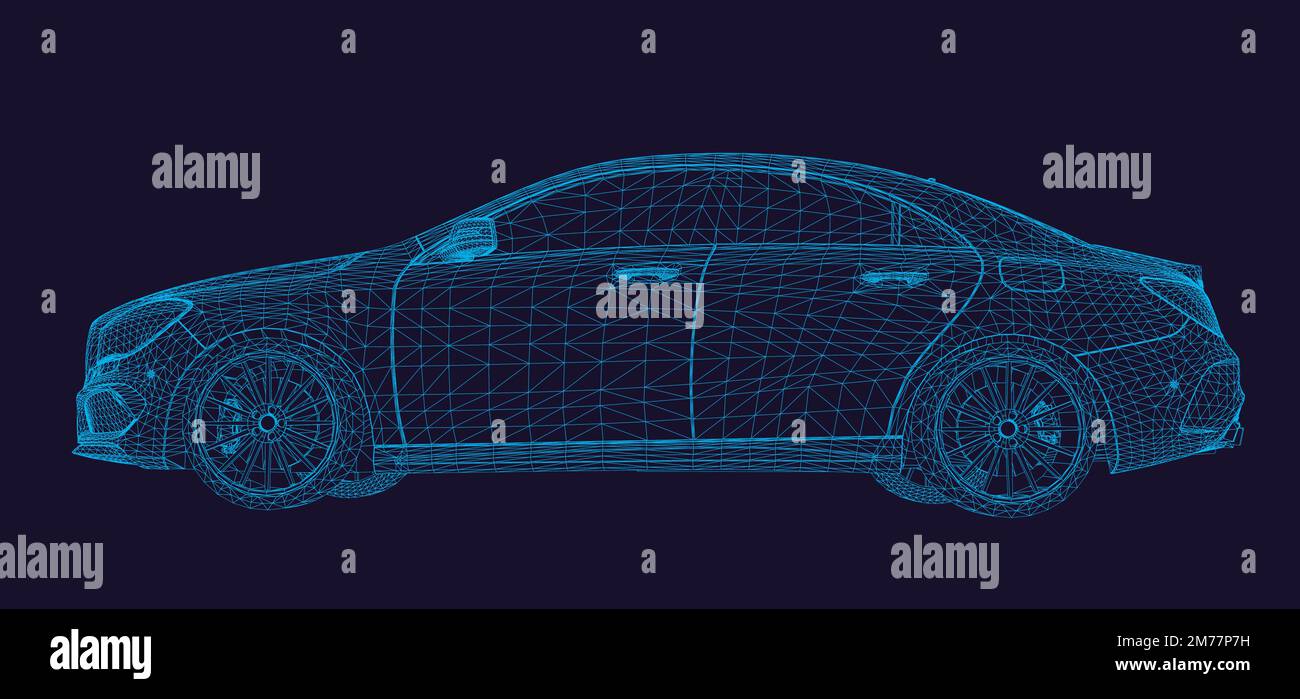 car isolated on white background Stock Vector Image & Art - Alamy
