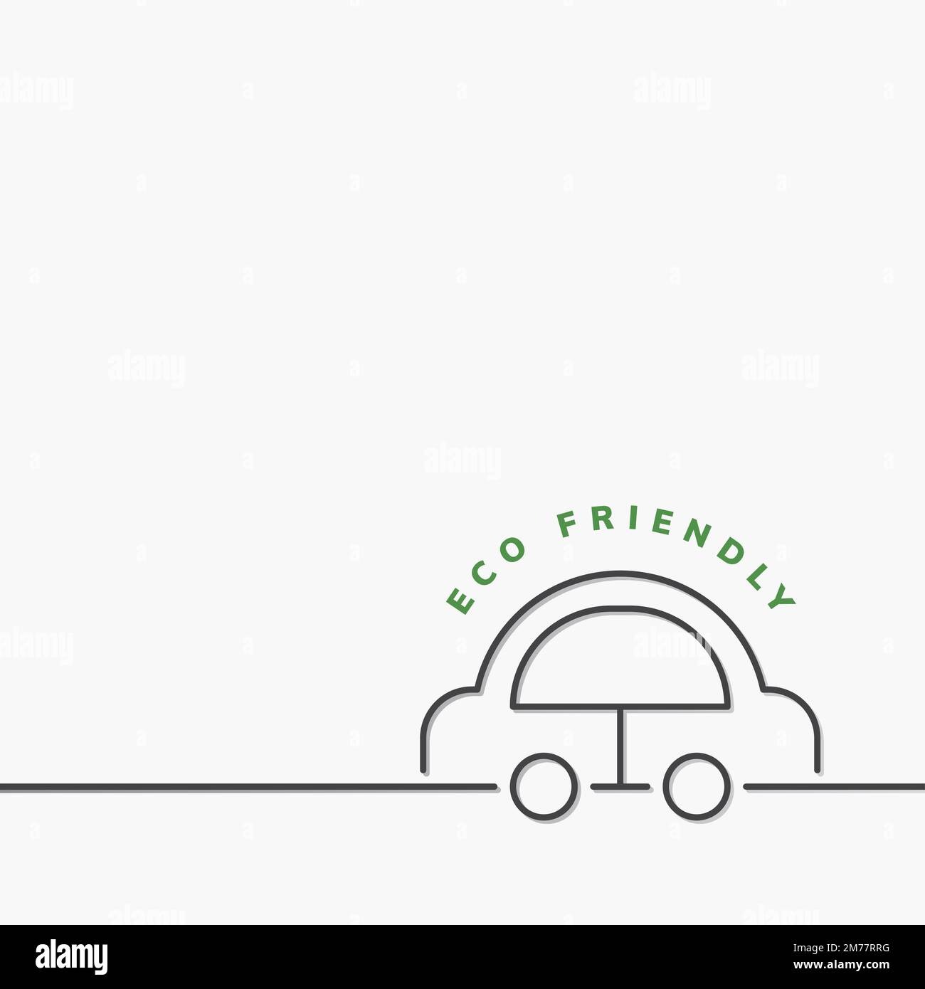 Drive an eco friendly hybrid car vector Stock Vector Image & Art Alamy