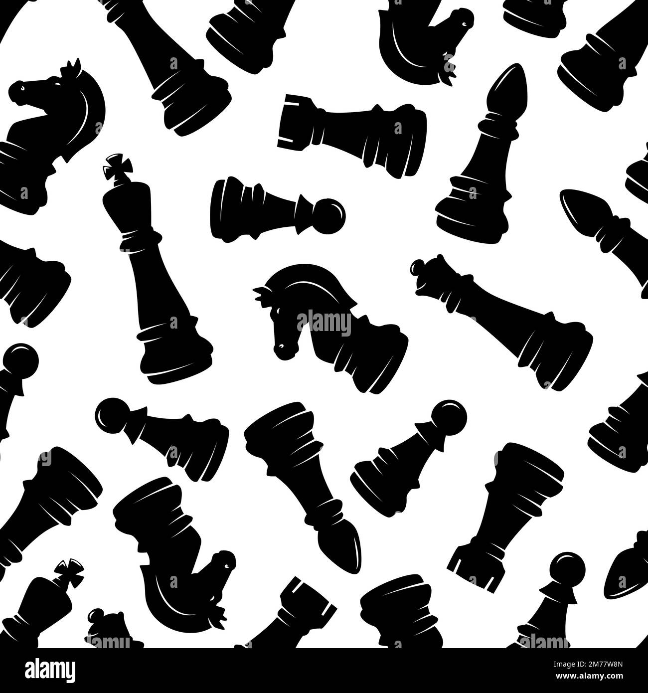 Chessboard pattern horse Stock Vector Images - Alamy