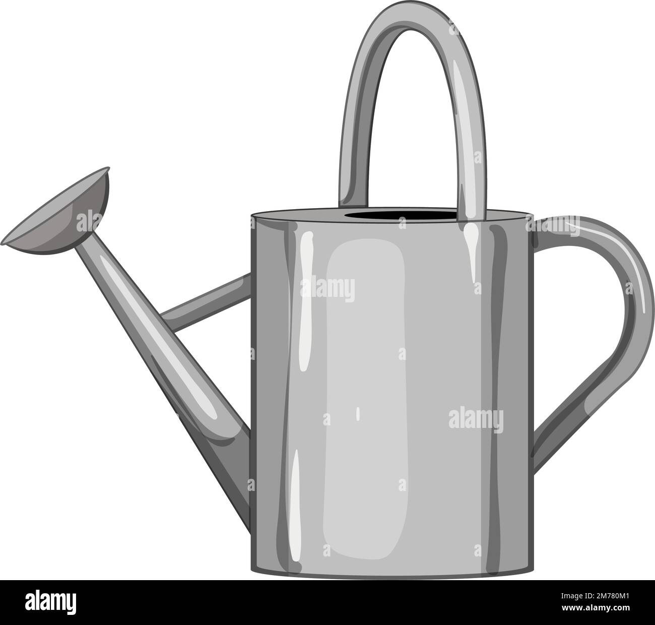 metal watering can cartoon vector illustration Stock Vector Image & Art