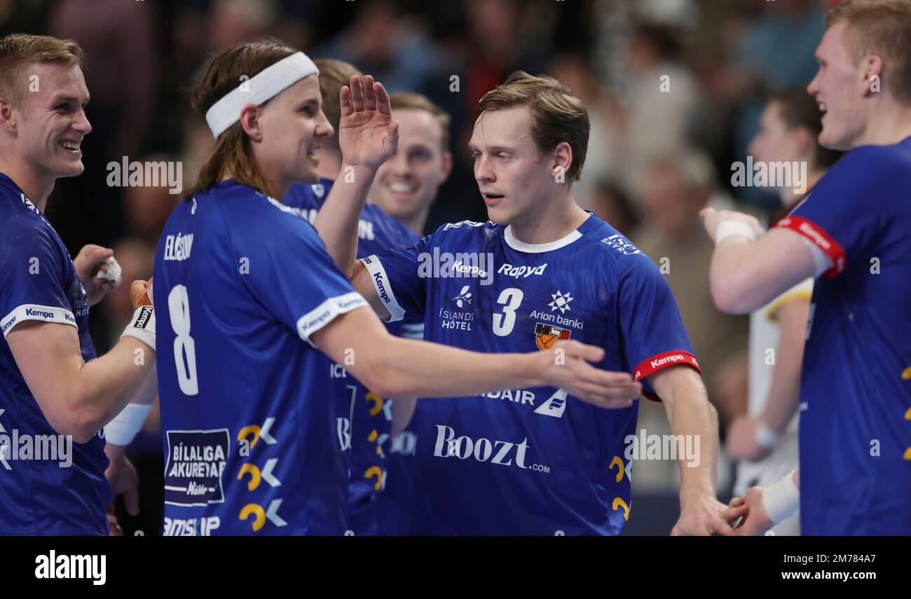 Bremen, Deutschland. 07th Jan, 2023. firo 07.01.2023, handball