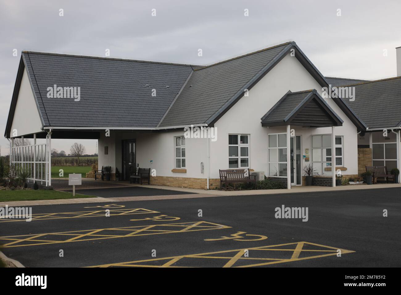 The Memoria Kirkleatham Memorial Park & Crematorium in Redcar And Cleveland Stock Photo