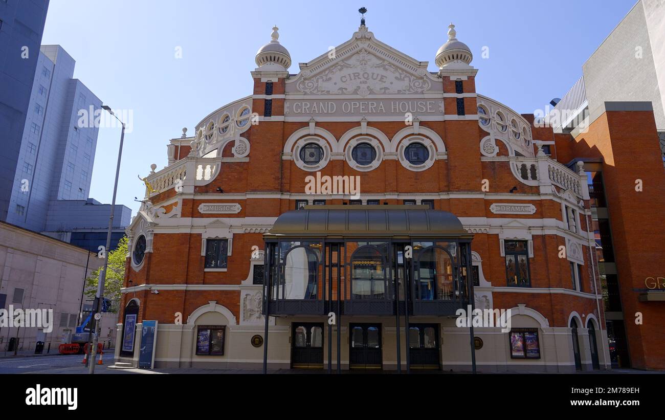 Grand Opera House in Belfast travel photography Stock Photo Alamy