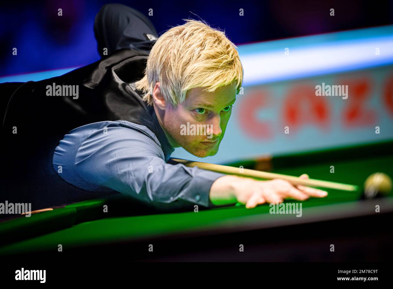 LONDON, UNITED KINGDOM. 08th Jan, 2023. Neil Robertson vs Shaun Murphy