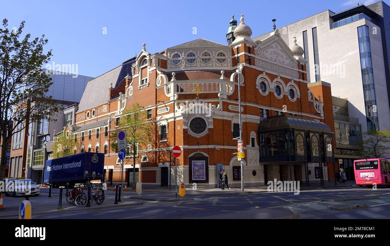 Grand Opera House in Belfast travel photography Stock Photo Alamy