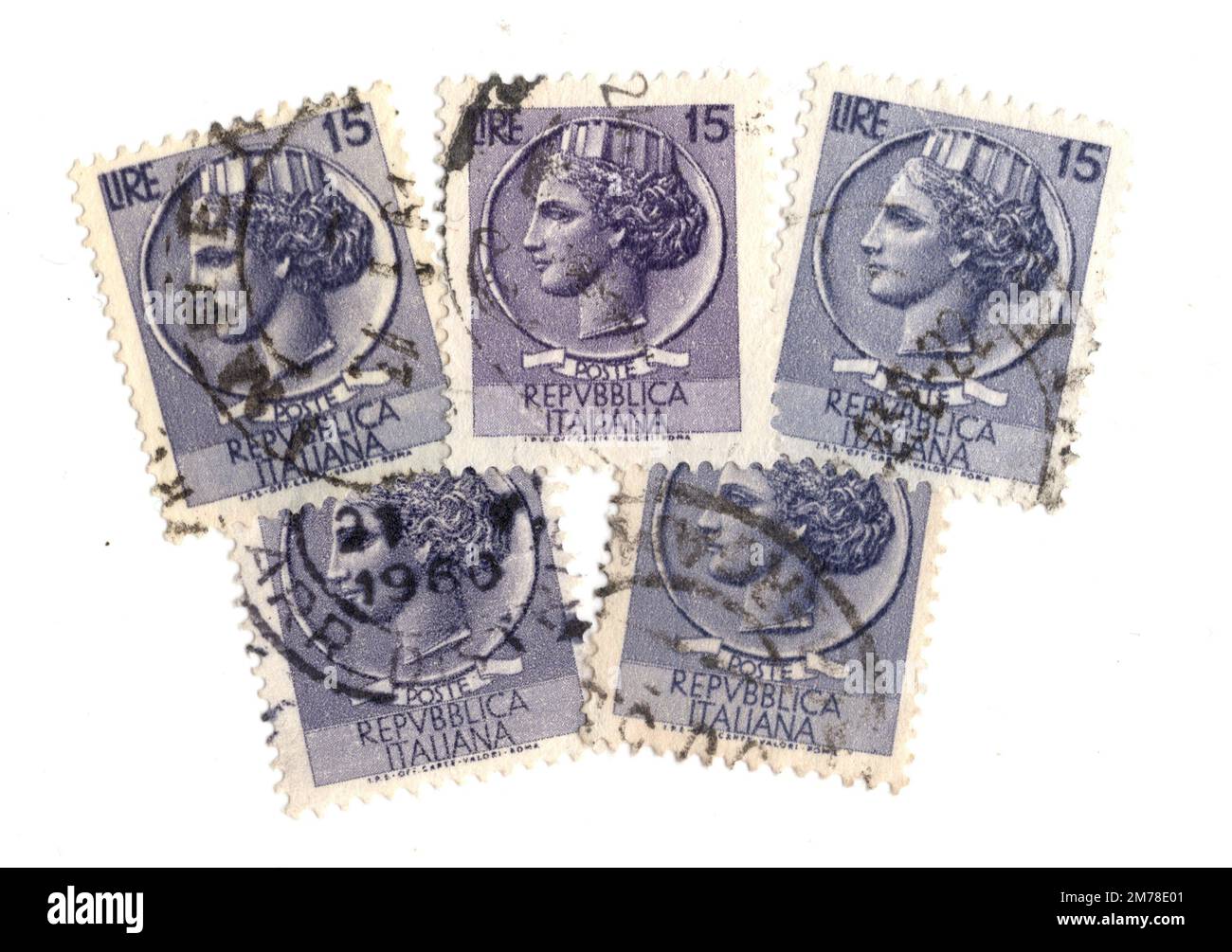 Postage stamp italy hi-res stock photography and images - Alamy