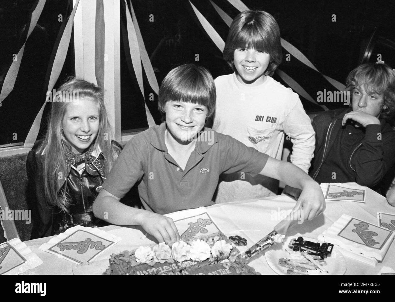 Allison Balson, Jason Bateman and Adam Rich at Jason Bateman's 13th