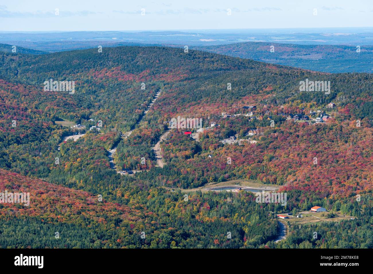 SaintPhilemon view from the regional park of the MassifduSud (Saint