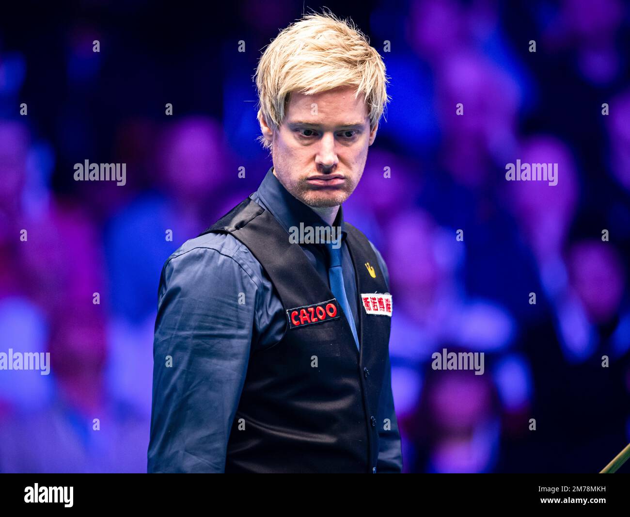 LONDON, UNITED KINGDOM. 08th Jan, 2023. Neil Robertson vs Shaun Murphy