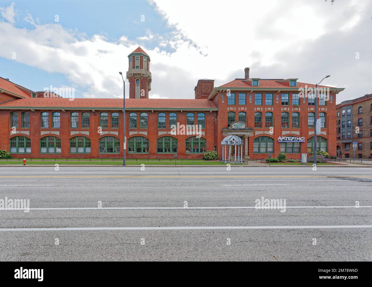 Tower Press Building, now an artist community, was built in 1907 as the