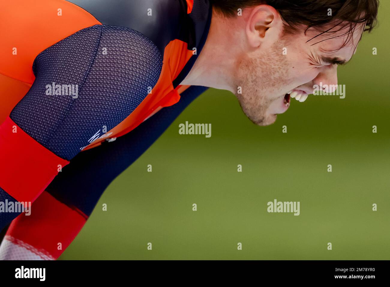 HAMAR - Patrick Roest (NED) In The Men's 10000 Meters All-around During ...