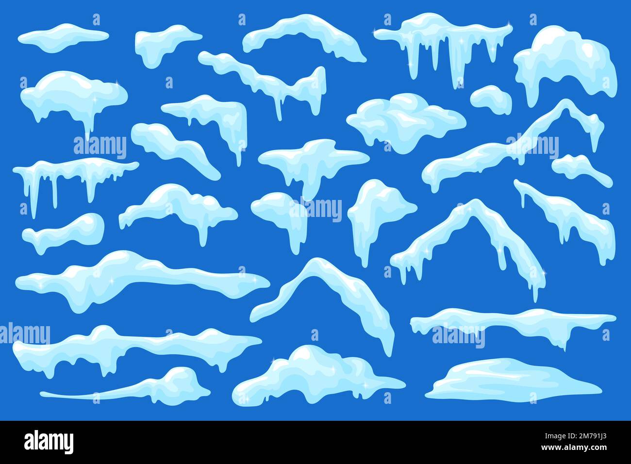Melting ice caps background Stock Vector Images - Alamy