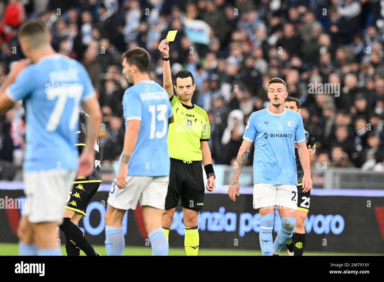 Stadio Olimpico, Rome, Italy. 8th Jan, 2023. Serie A Football; Lazio ...