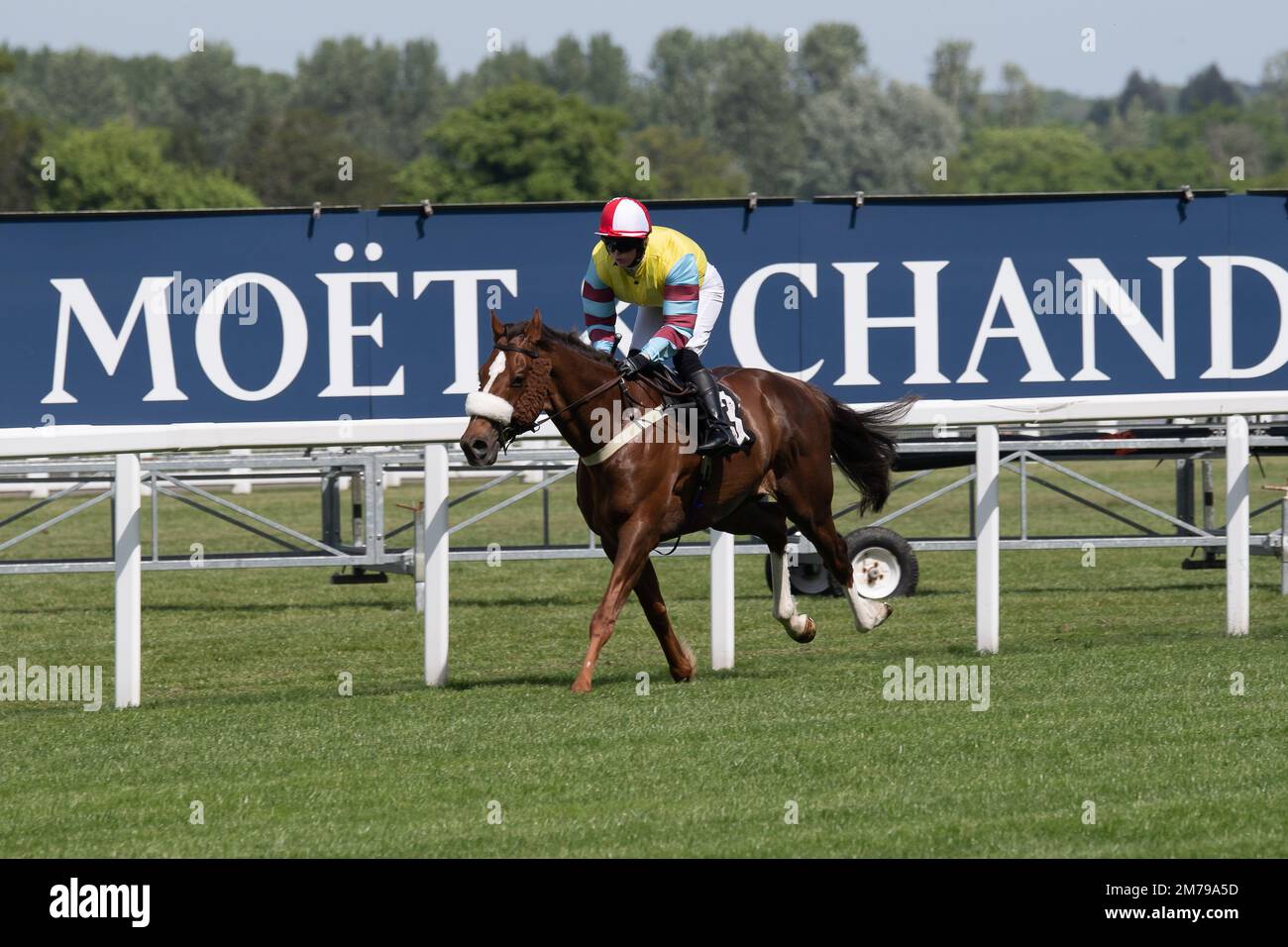 Ascot, Berkshire, UK. 6th May, 2022. Jockey Isabel Williams on horse