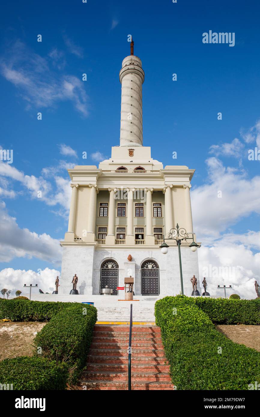 Dominican Republic, Santiago de los Caballeros, el Monumento Stock Photo