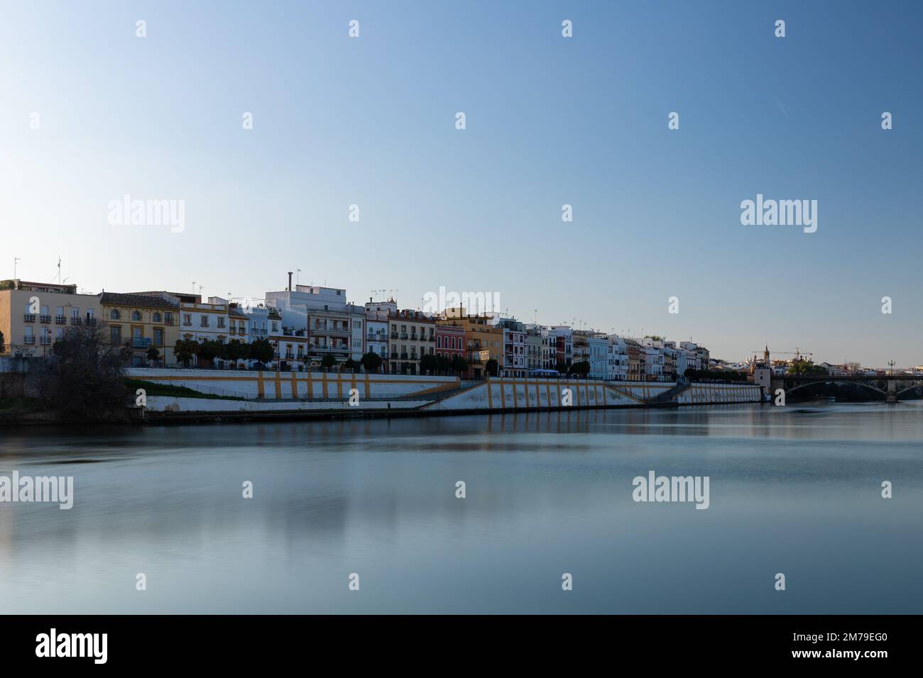 Seville waterfront view city hi-res stock photography and images - Alamy