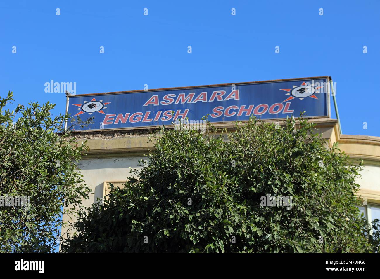 Asmara English School Stock Photo