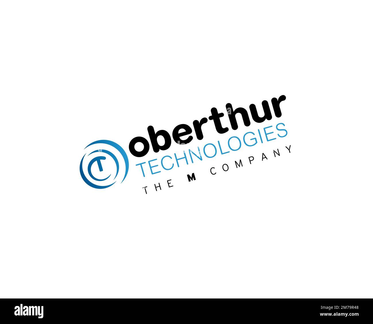 Oberthur Technologies, rotated logo, white background Stock Photo - Alamy