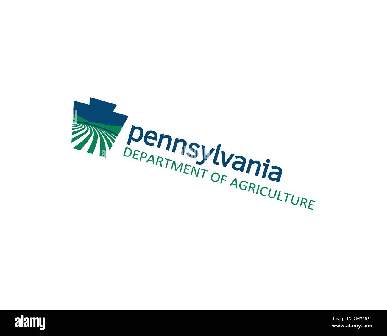 Pennsylvania Department of Agriculture, rotated logo, white background