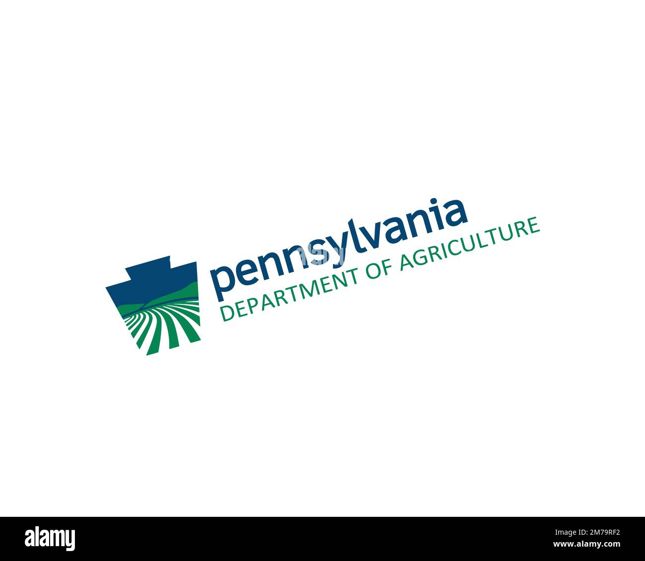 Pennsylvania Department of Agriculture, rotated logo, white background