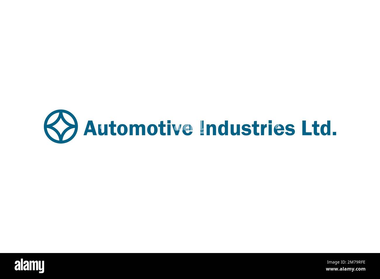 Automotive Industries, Logo, White background Stock Photo Alamy