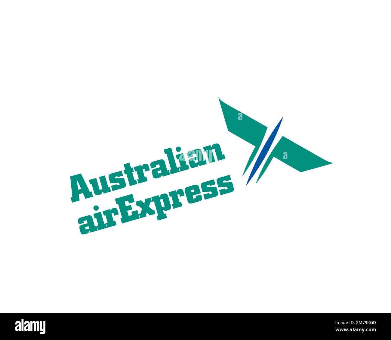 Australian airExpress, rotated logo, white background Stock Photo Alamy