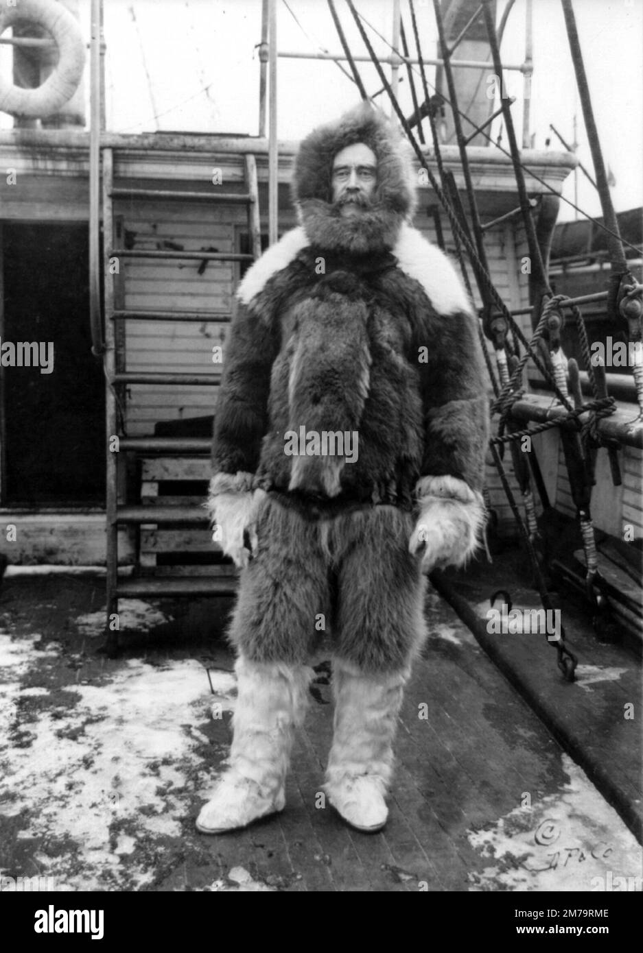 Robert Peary (18561920) SelfPortrait, Robert Edwin Peary Sr. (1856