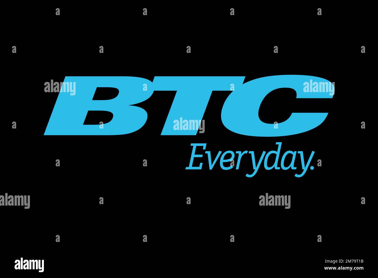 BTC Bahamas, Logo, Black background Stock Photo - Alamy