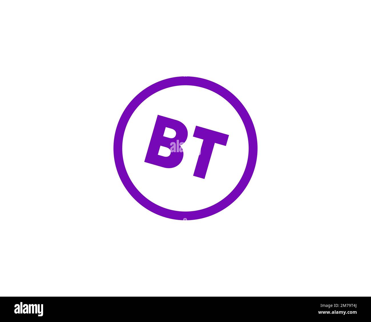 BT Global Services, rotated logo, white background B Stock Photo - Alamy