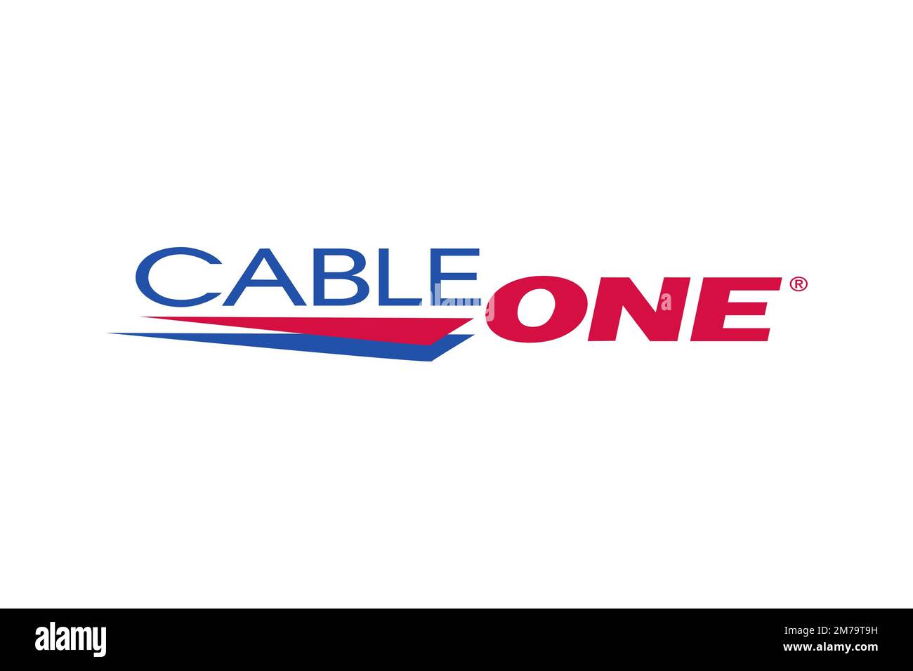 Cable One, Logo, White Background Stock Photo Alamy