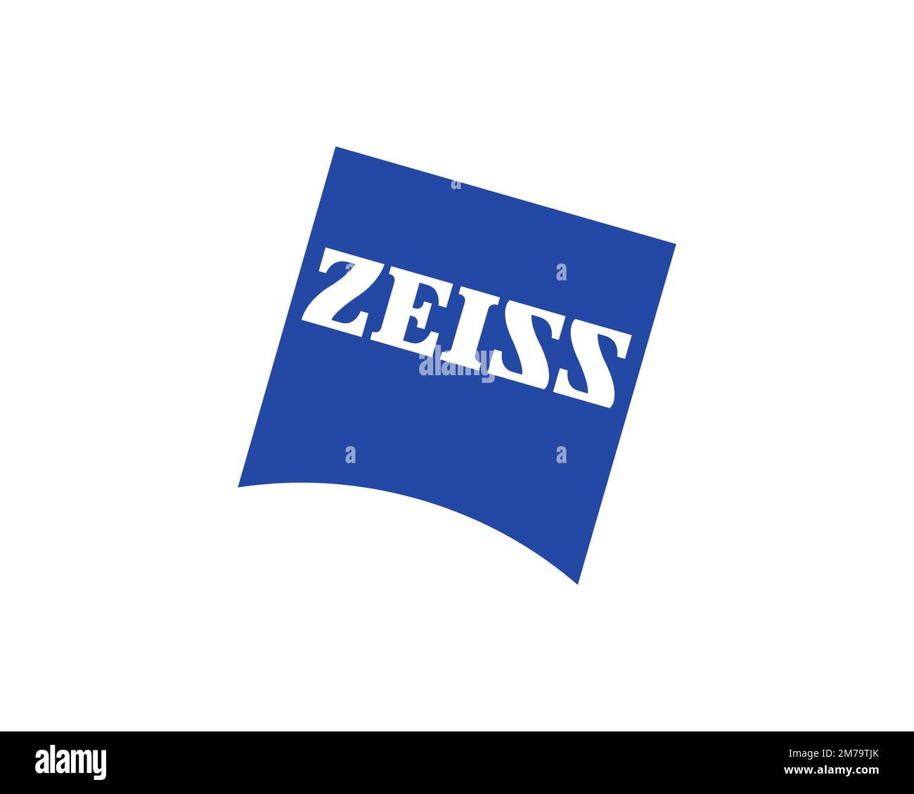 Carl zeiss meditec rotated logo white background b stock photo alamy