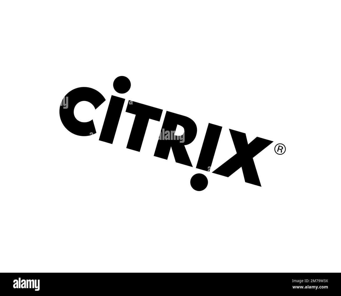 Citrix Online, rotated logo, white background B Stock Photo - Alamy
