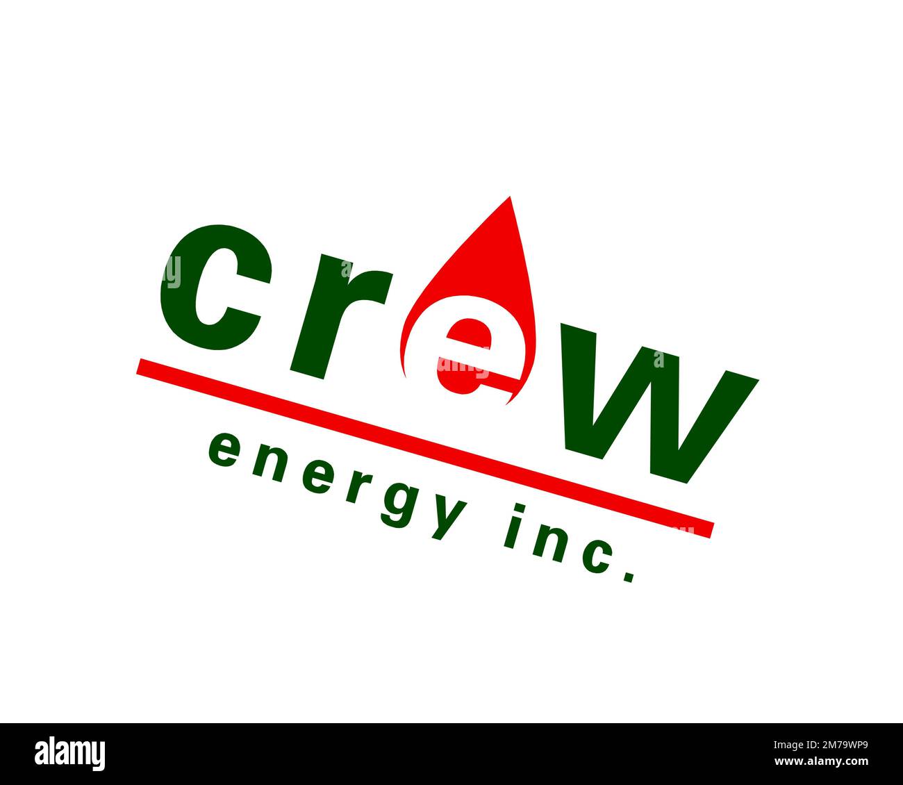 Crew Energy, rotated logo, white background B Stock Photo Alamy