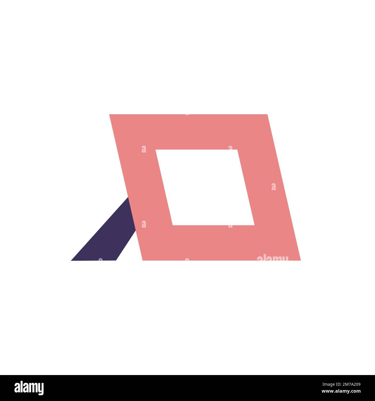 Vector flat photo frame illustration Stock Vector Image & Art Alamy